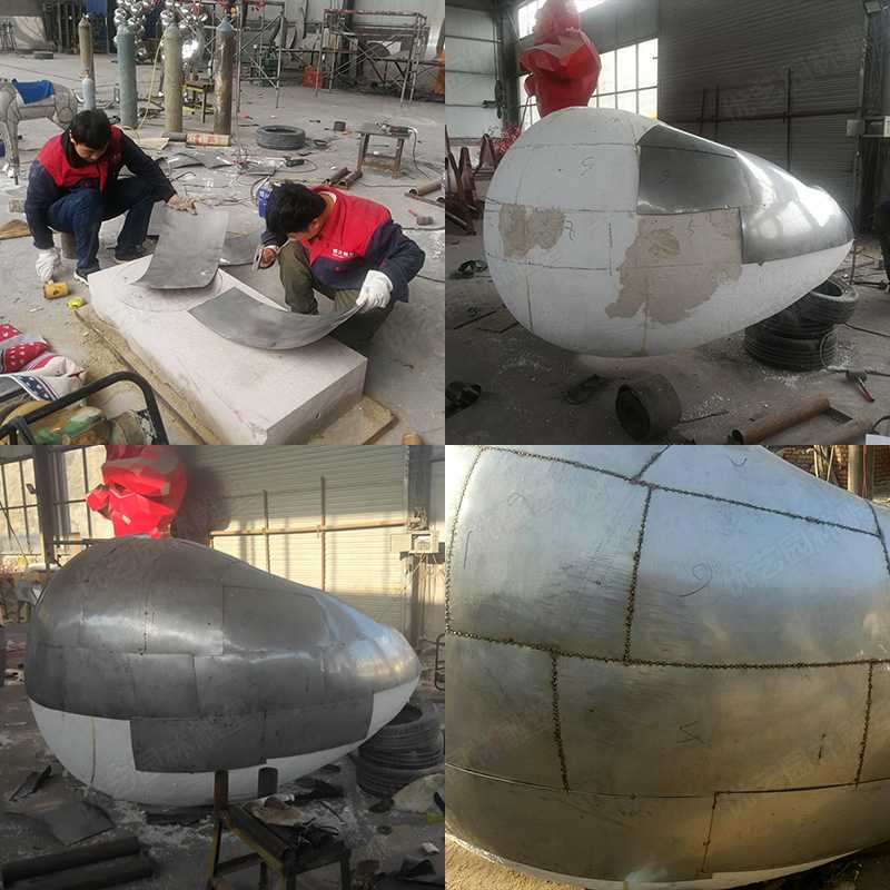 不銹鋼雕塑制作廠家，定制大型不銹鋼雕塑